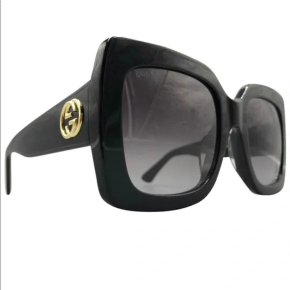 GUCCI OVERSIZED SQUARE SUNGLASSES NWOT - Picture 2 of 11
